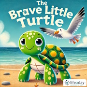 การ์ตูนภาพสองภาษา The Brave Little Turtle